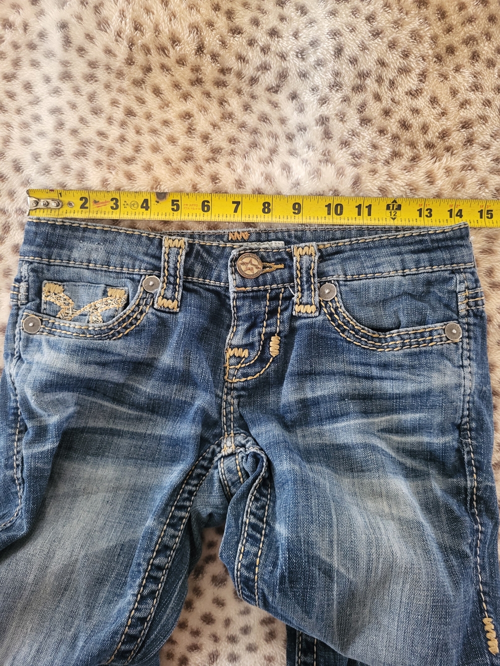 Big Star Women's Faded Blue Bootcut Jeans 25x30 - Picture 3 of 10